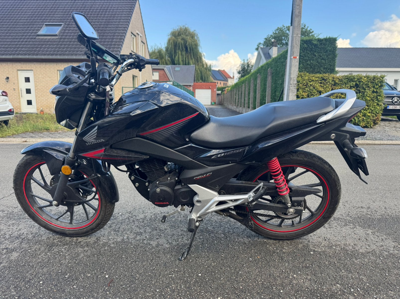 Honda CB125F -2021- 2200 km., Motos, Particulier