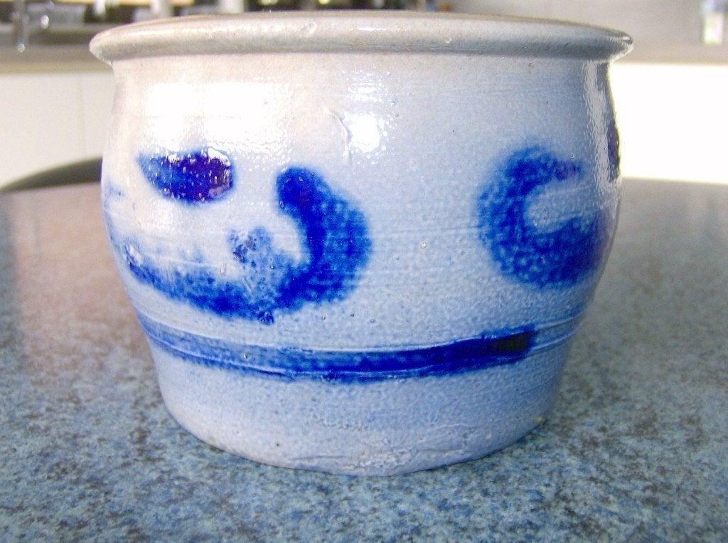 Zoutpot - Keuls aardewerk - Diameter :15 cm - Hoogte : 10 cm, Ophalen