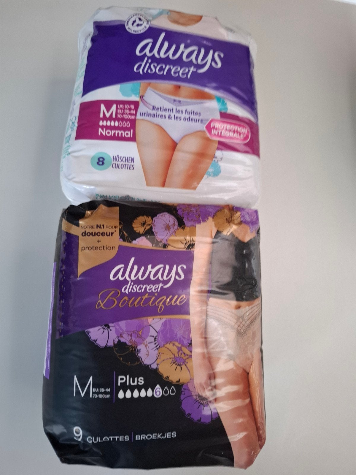 Always Discreet underwear  Medium, Enlèvement