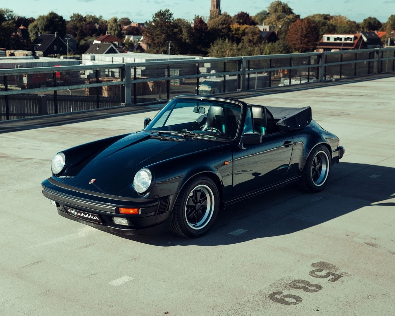 Porsche 911 Urmodell Cabrio 3.2 G-50 in Topstaat, Auto's, Cabriolet, Blauw, Bedrijf, Handgeschakeld