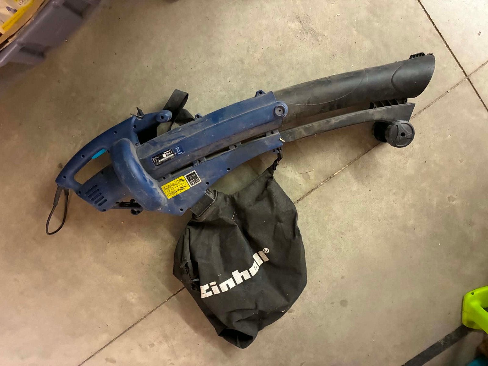Einhell 3-in-1 blazerstofzuiger, Tuin en Terras, Met opvangzak, Handgedragen, Einhell, Ophalen of Verzenden