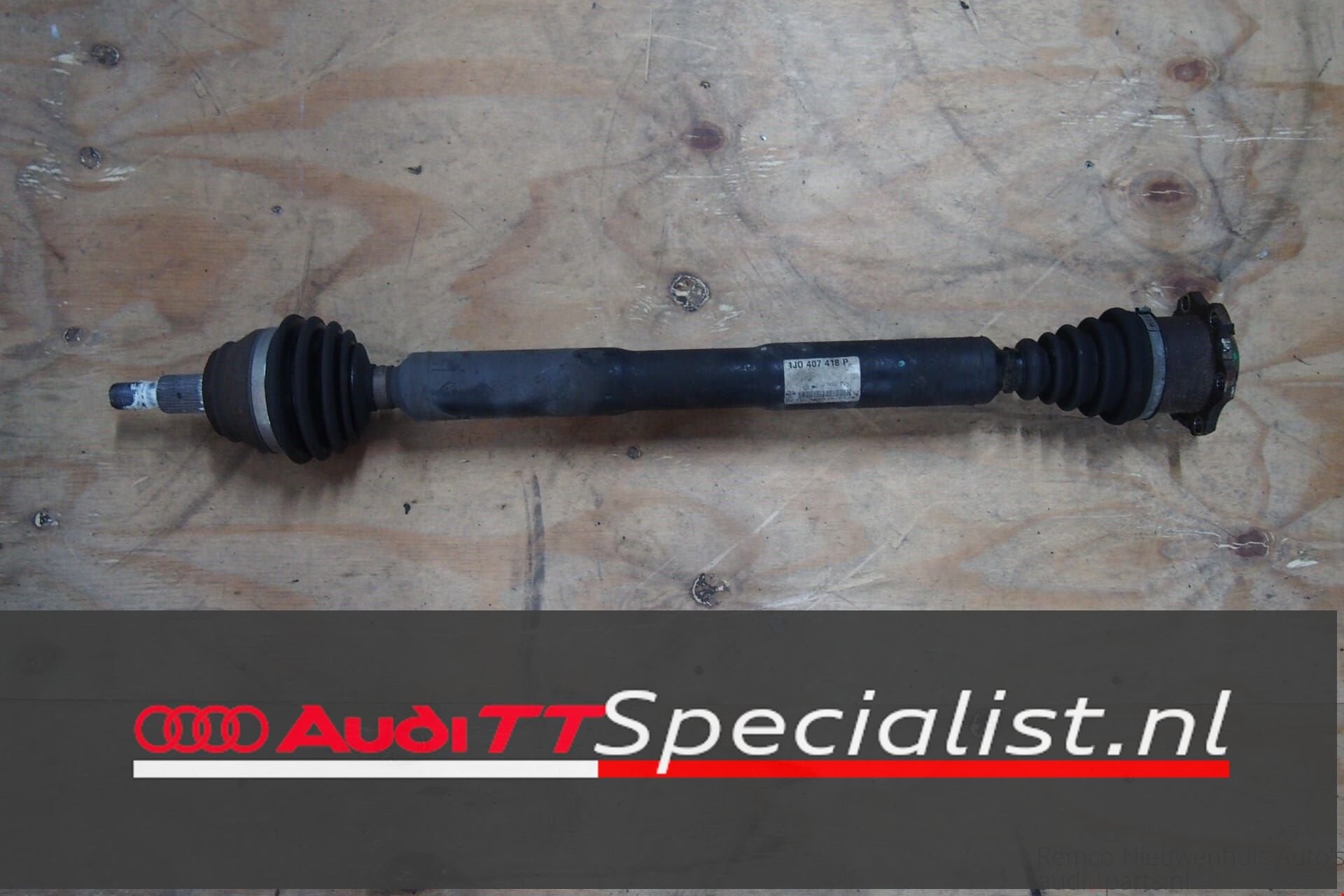 Aandrijfas rechts compleet met homokineet  Audi TT MK1-8N, -, Audi, Utilisé, -