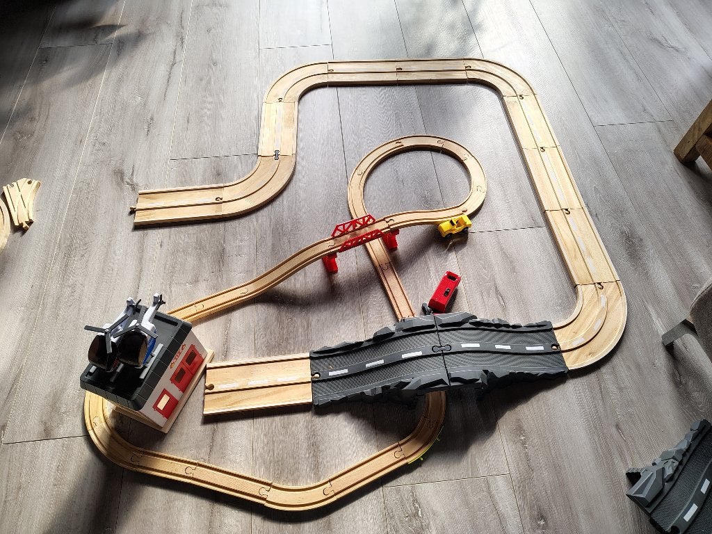 Houten spoorlijn, Ophalen, Gebruikt