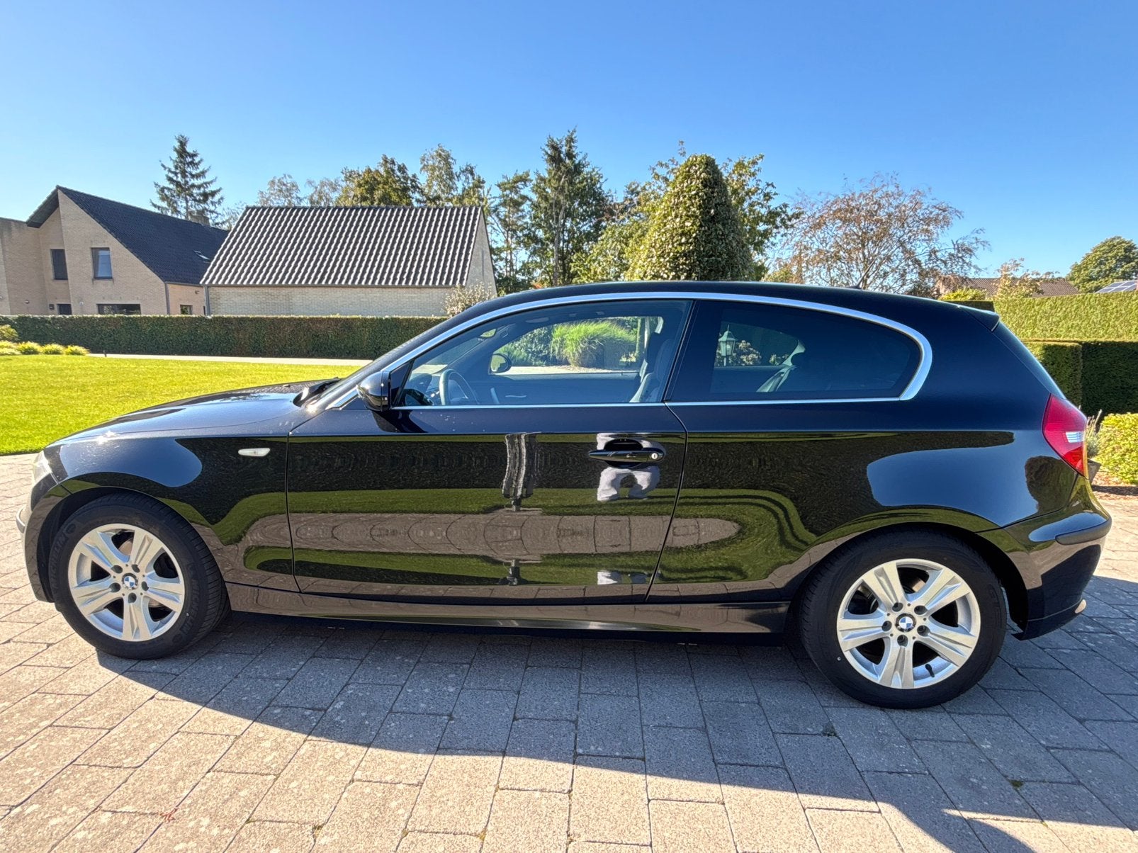 Bmw 116d, Auto's, 1 Reeks, Zwart, Bedrijf, Euro 4