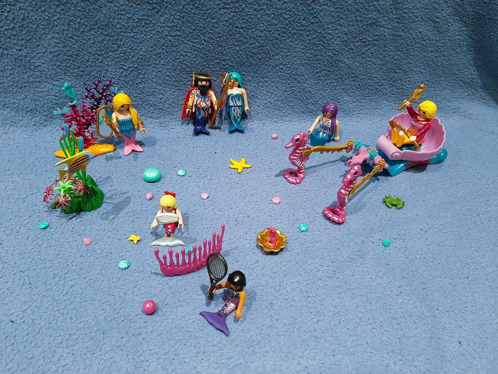 Playmobil zeemeerminnen, Kinderen en Baby's, Speelgoed | Playmobil, Zo goed als nieuw, Complete set, Ophalen