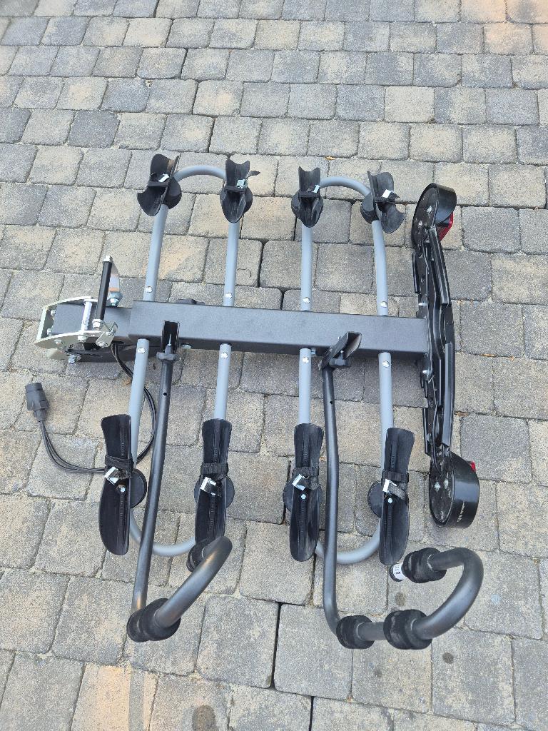 Porte vélo 4 vélos sur attelage, Autos : Divers, Porte-vélos, Enlèvement, 3 vélos ou plus, Neuf, Support d'attelage
