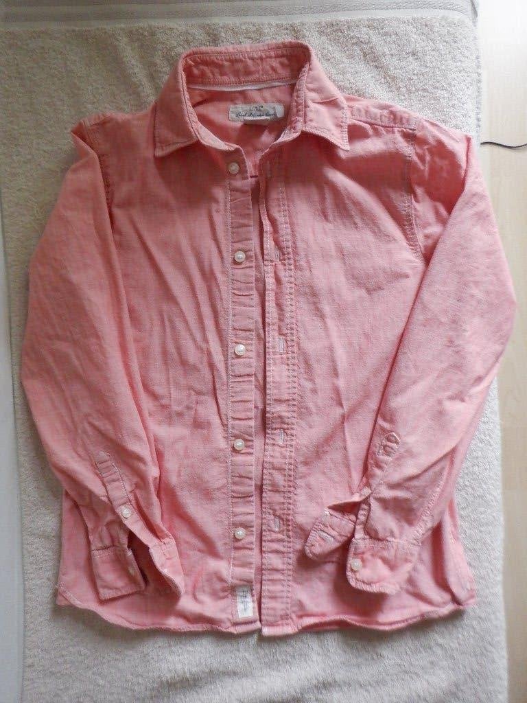 roze hemd lange mouwen L.O.G.G. mt 146 als nieuw, Kinderen en Baby's, Kinderkleding | Maat 146, Overhemd of Blouse, Ophalen of Verzenden