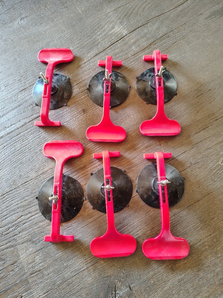 Zuignap klemmen voor cabriokap – set van 6 stuks, Ophalen of Verzenden, Zo goed als nieuw, Gereedschapsset