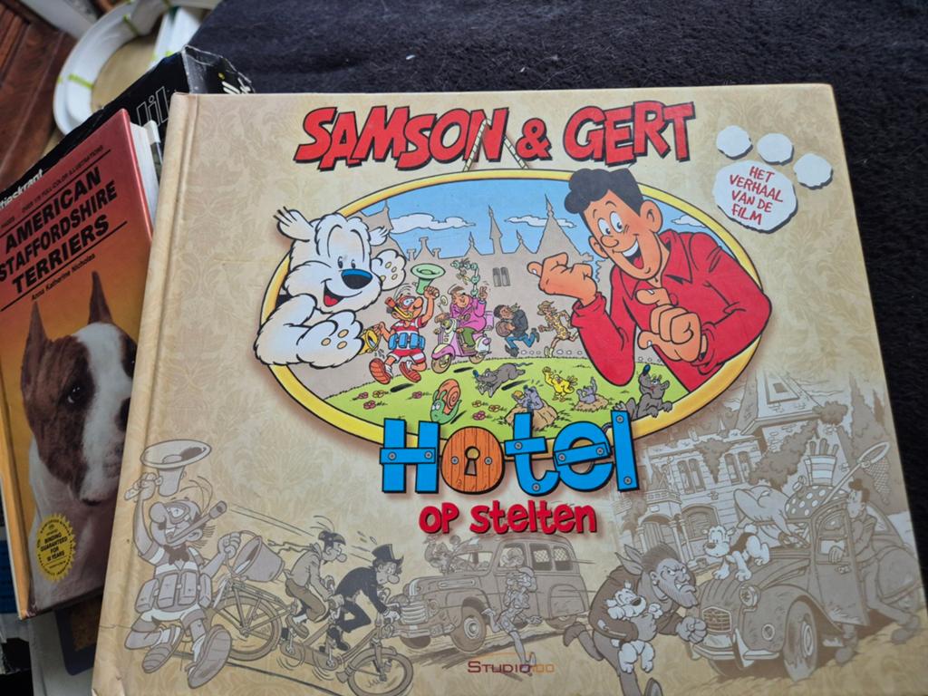 Samson en Gert Hotel op Stelten Filmboek, Enlèvement ou Envoi
