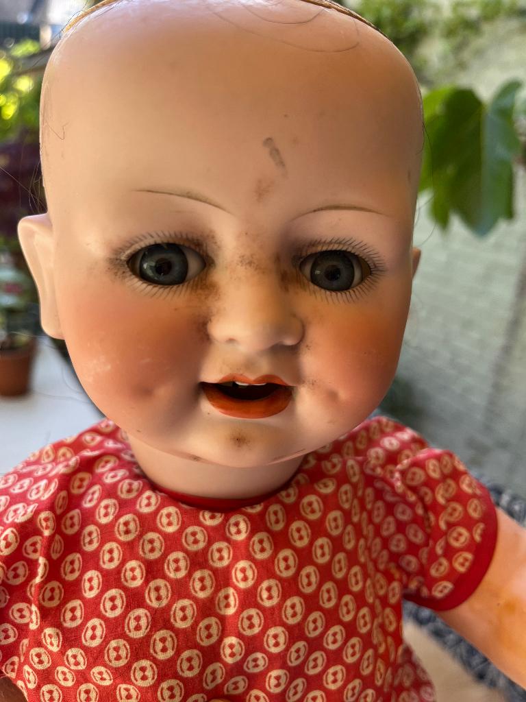 Antieke pop, Antiek en Kunst, Curiosa en Brocante, Ophalen of Verzenden