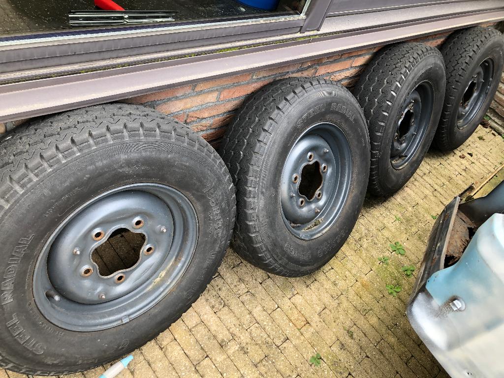 Ford transit mk1 wielen, Auto-onderdelen, Ophalen, 14 inch, Banden en Velgen, 195 mm