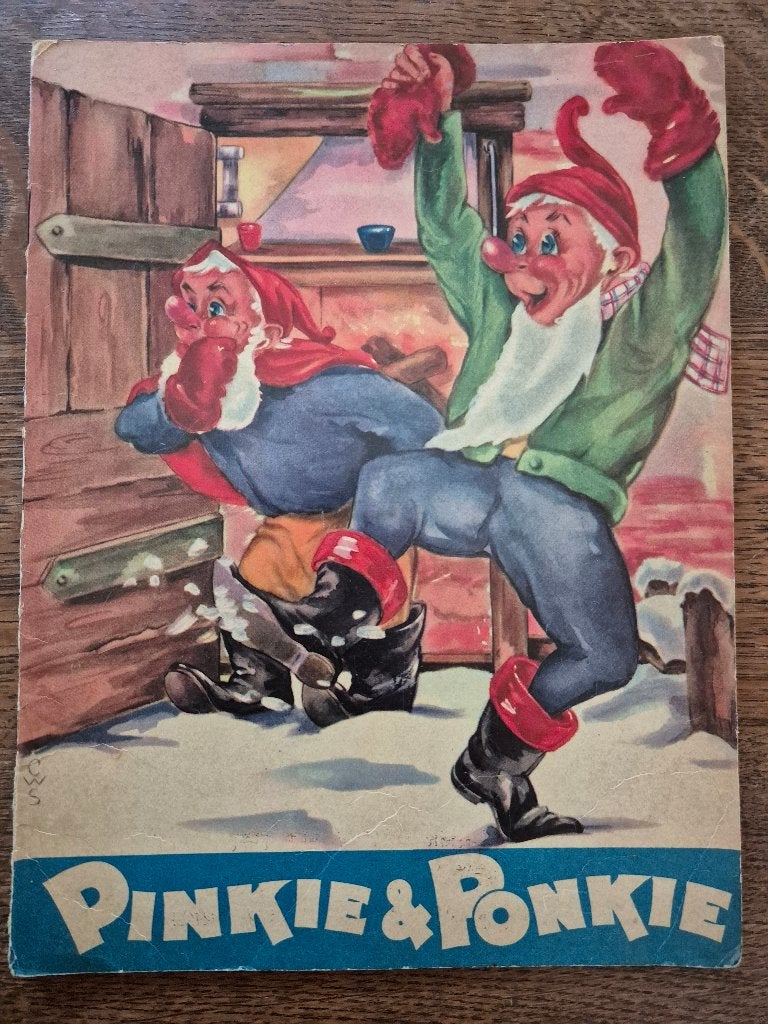 Pinkie ponkie - oud boekje jaren 50  vintage Primula Kaas, Enlèvement ou Envoi, Comme neuf
