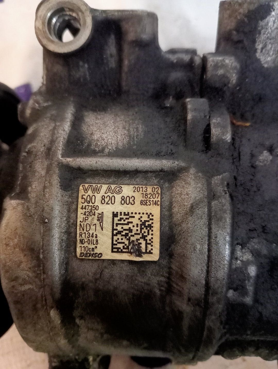 Airco pomp Volkswagen Audi Seat Skoda 5Q0820803, Gebruikt, -, -, Ophalen of Verzenden