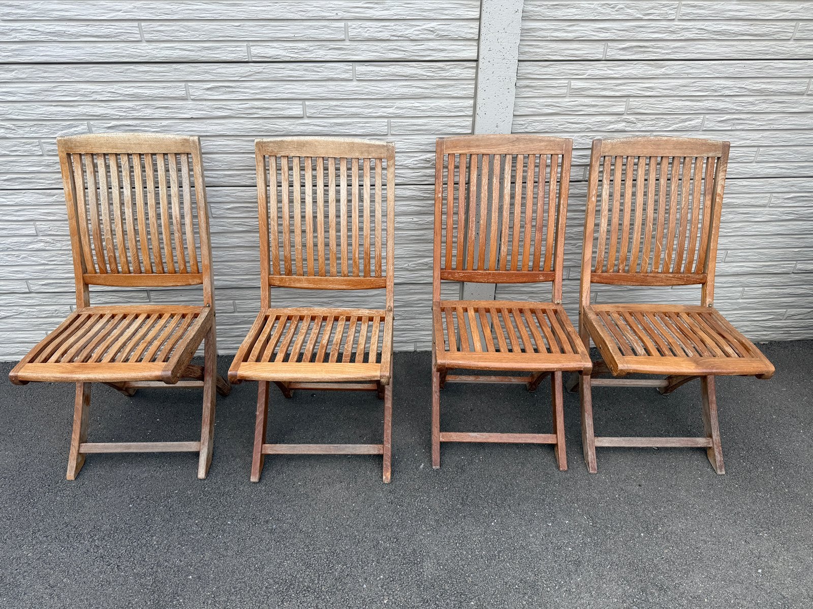 Chaise en teck haut de gamme, Jardin & Terrasse, Enlèvement, Utilisé