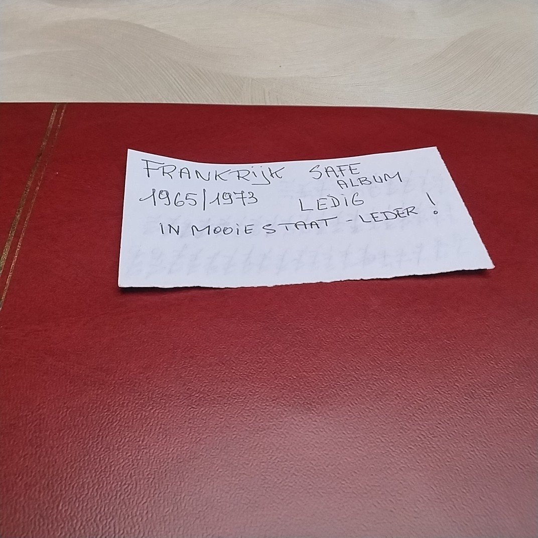 FRANKRIJK  SAFE ALBUM ledig 1965/1973 in mooie staat, Postzegels en Munten, Postzegels | Toebehoren, Ophalen of Verzenden