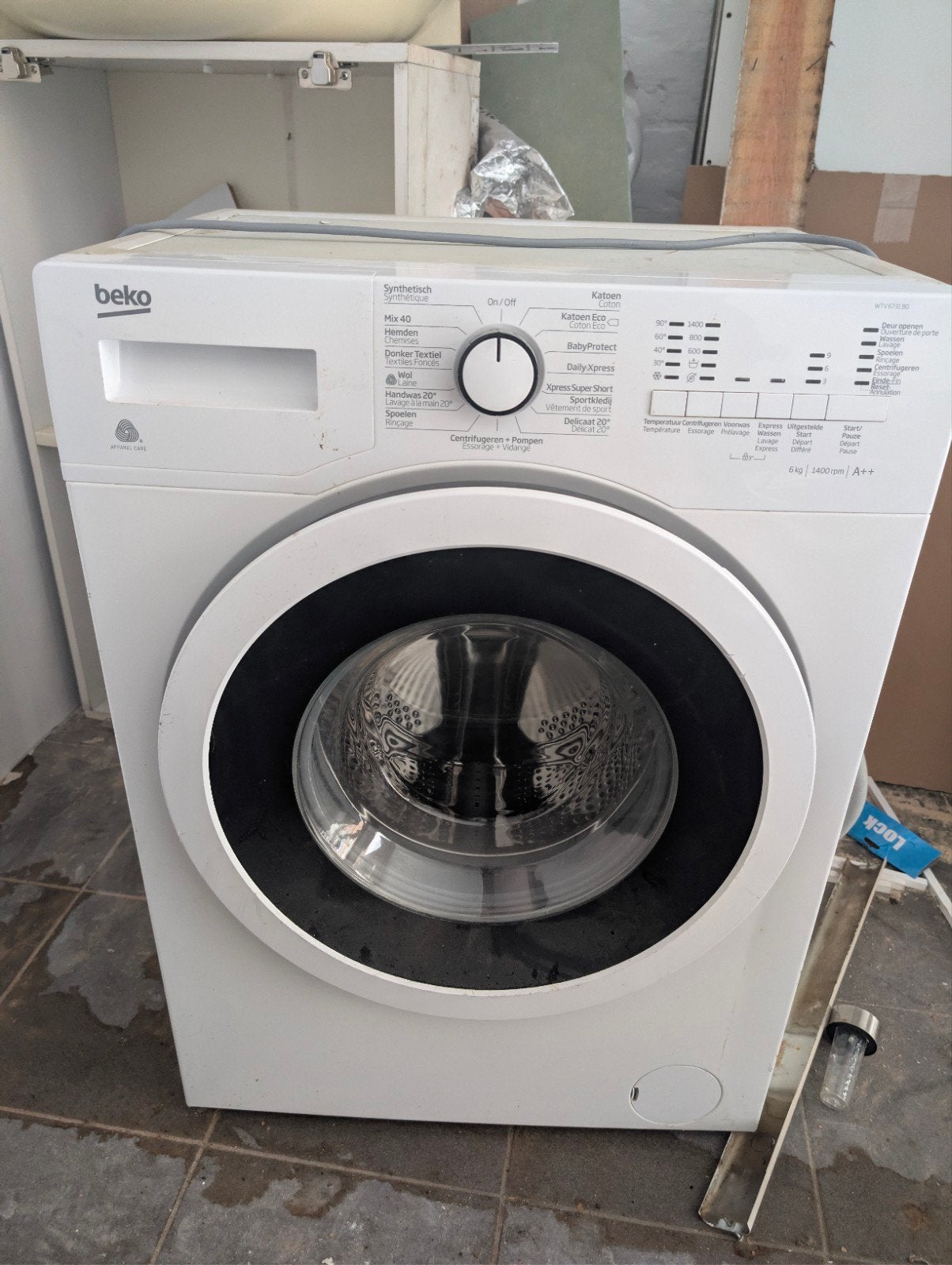 Wasmachine weinig gebruikt te koop, Electroménager, Lave-linge, Enlèvement