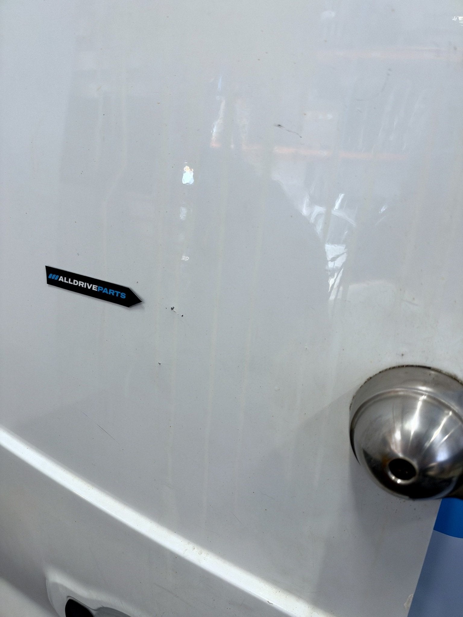 Opel Vivaro B porte arrière gauche blanche 93455847 2014-201, Arrière, -, Opel, Haillon arrière