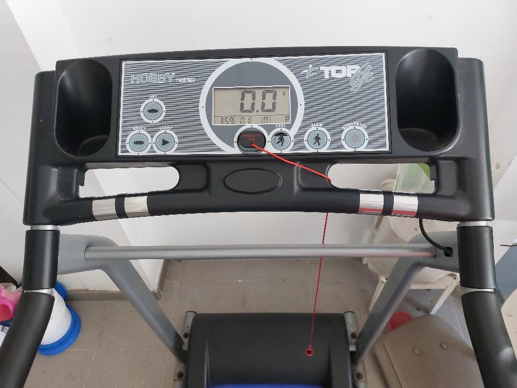 Loopband, Sport en Fitness, Fitnessapparatuur, Ophalen, Gebruikt, Metaal, Loopband