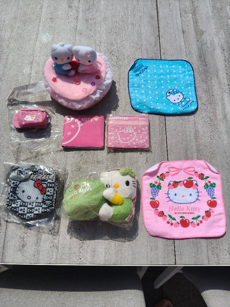 8 vintage verzameling Hello Kitty Sanrio uit Japan 2002 2004, Ophalen of Verzenden, Nieuw