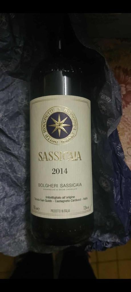 Sassicaia 2014, Collections, Vins, Neuf, Enlèvement ou Envoi, Pleine, Vin rouge