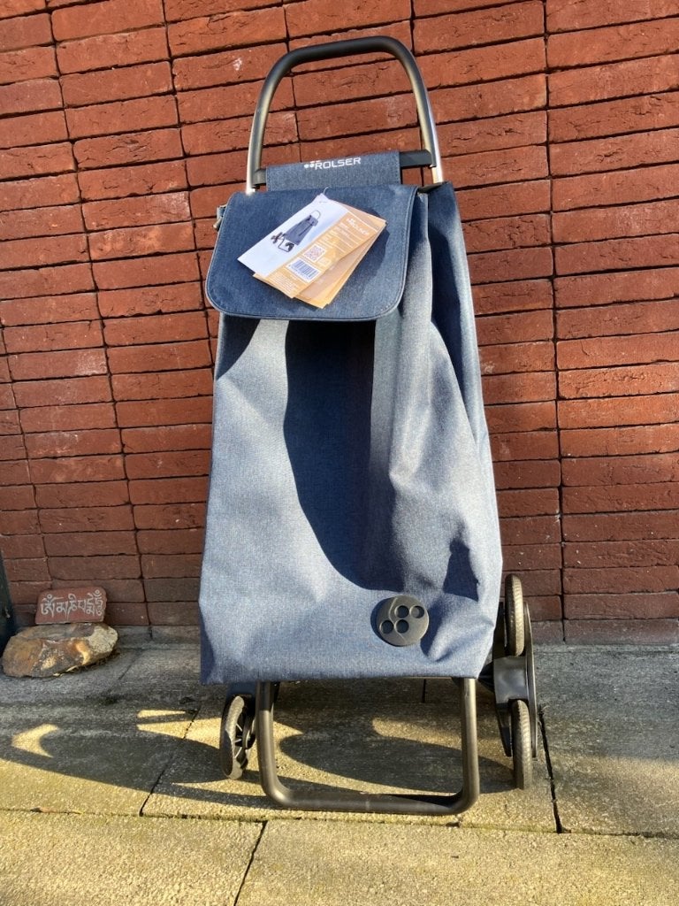 Rolser shopping trolly / caddy, Handtassen en Accessoires, Ophalen, Nieuw, Blauw, Wieltjes