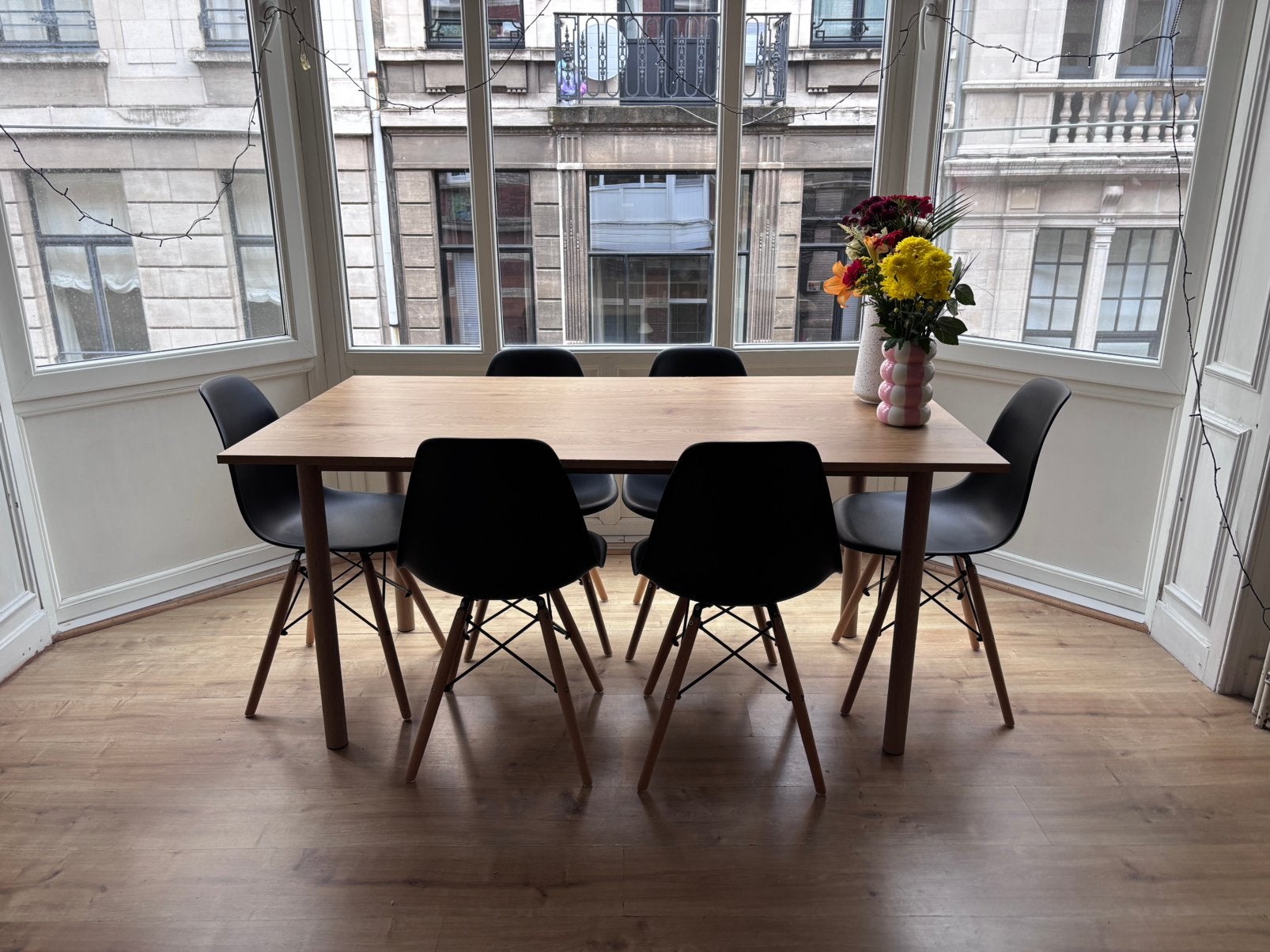 Set van 6 eetkamerstoelen, Huis en Inrichting, Ophalen, Zo goed als nieuw