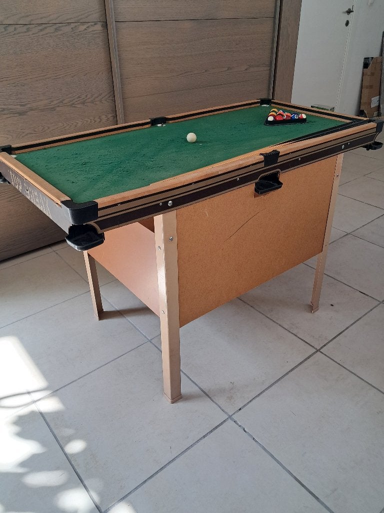 Pooltafel, Hobby en Vrije tijd, Gezelschapsspellen | Overige, Ophalen, Gebruikt