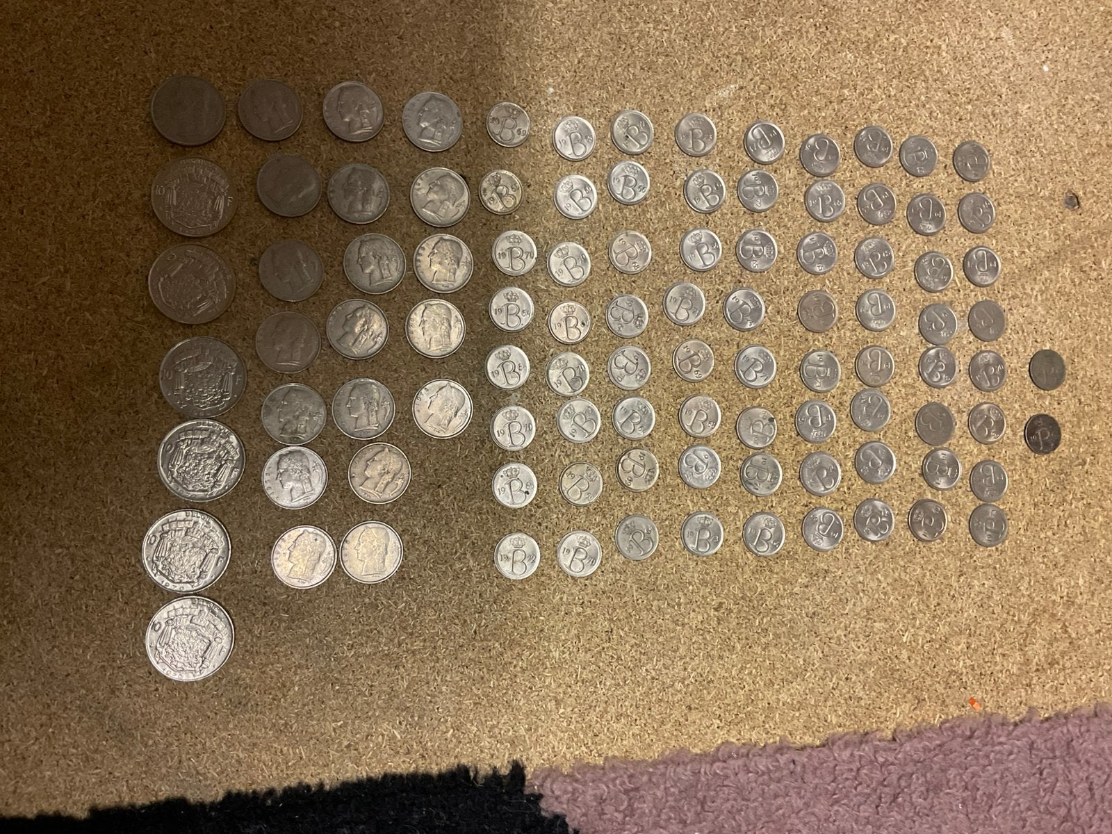 Anciennes pièces belges, Enlèvement ou Envoi, Monnaie