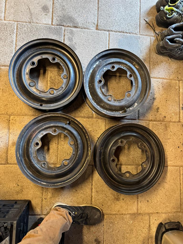Set vw velgen 4jx15 5x205, Ophalen, Velg(en)