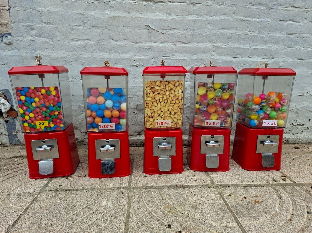 Brabo Kauwgom M&M's pinda nootjes capsule automaat, Verzamelen, Automaten | Overige, Ophalen of Verzenden, Gebruikt