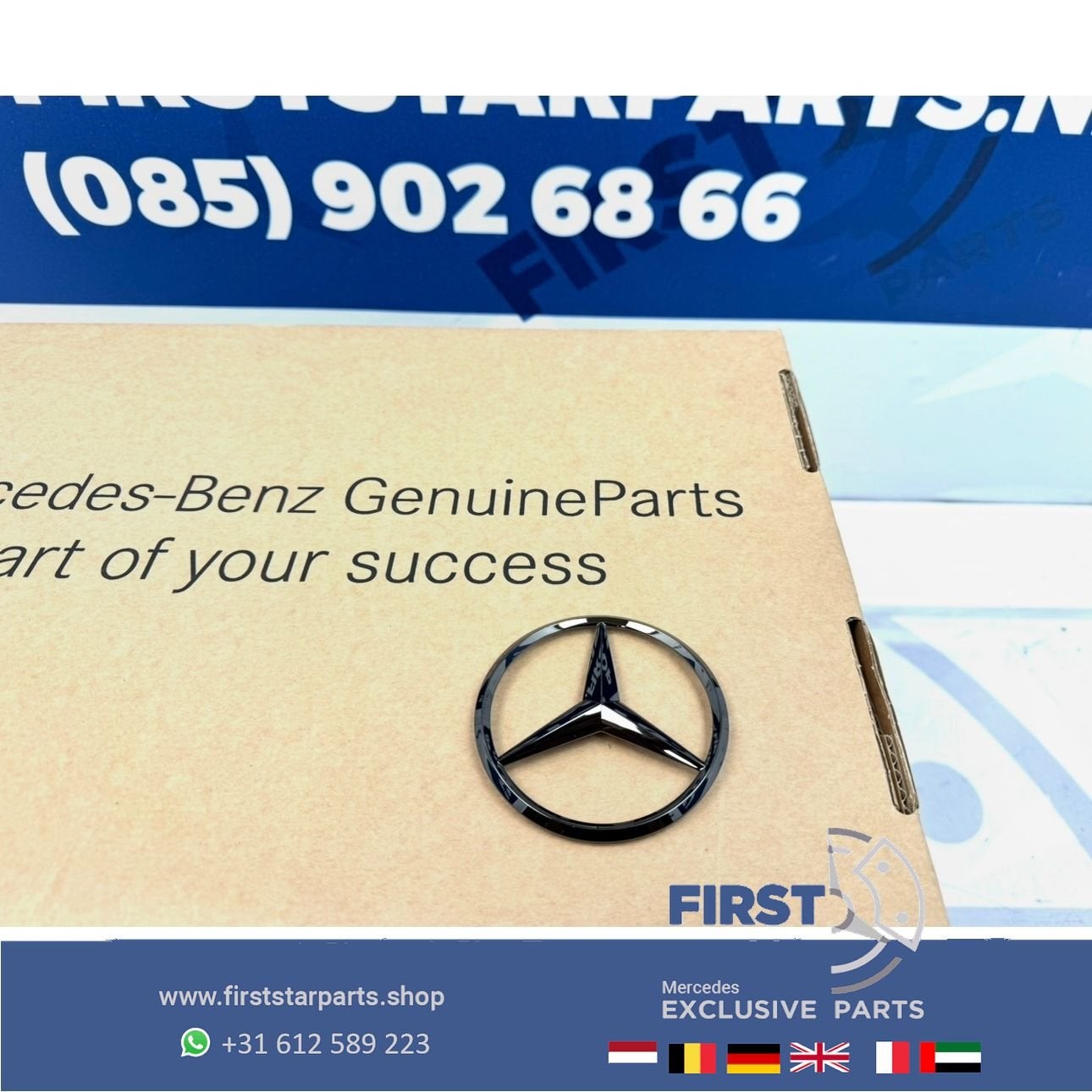 W463 STER Kofferbak LOGO achterklep G KLASSE G63 G63s EMBLEE, Utilisé, -, -, Enlèvement ou Envoi