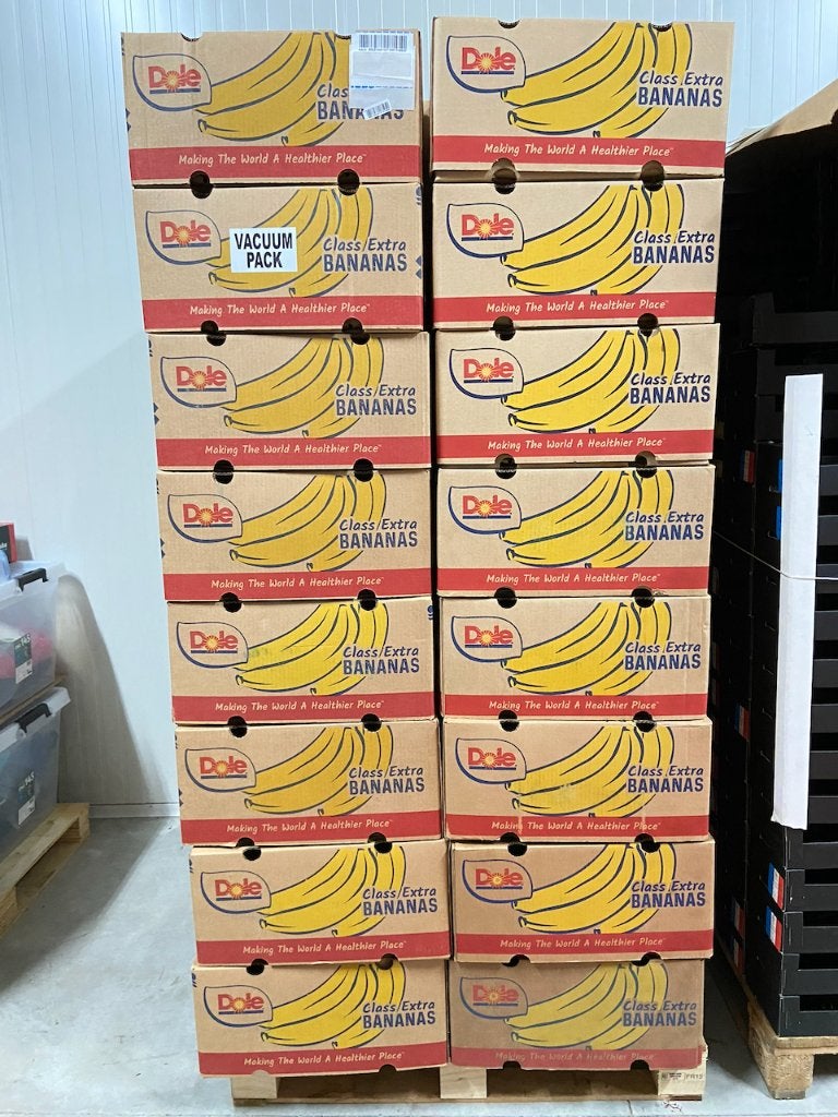Extra Bananendozen te Koop | 100 stuks, Ophalen, Zo goed als nieuw, Doos
