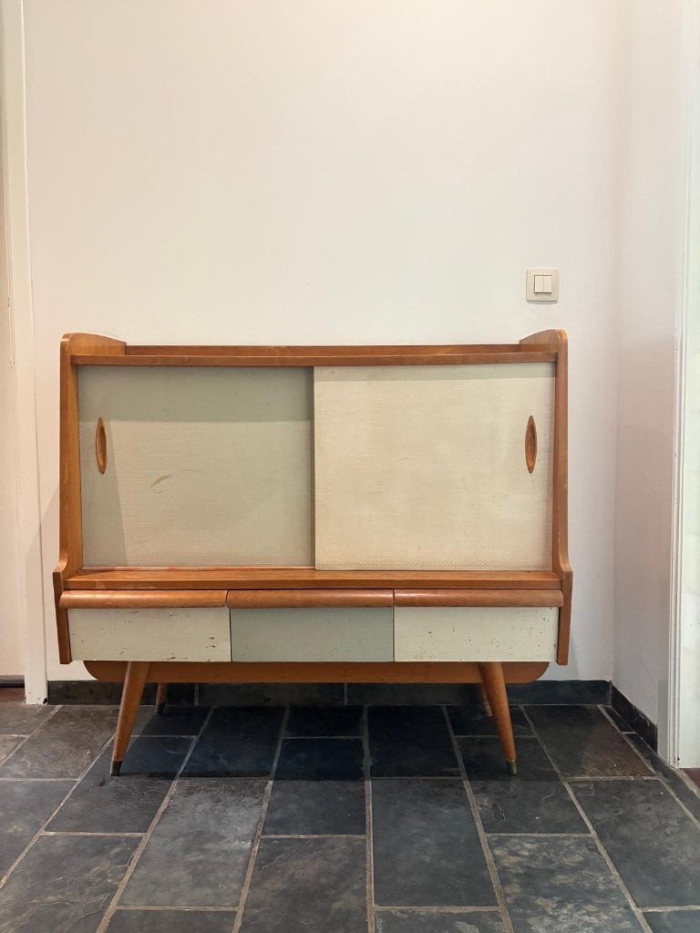 Belle armoire vintage authentique, Maison & Meubles, Armoires | Autre, Enlèvement, Utilisé