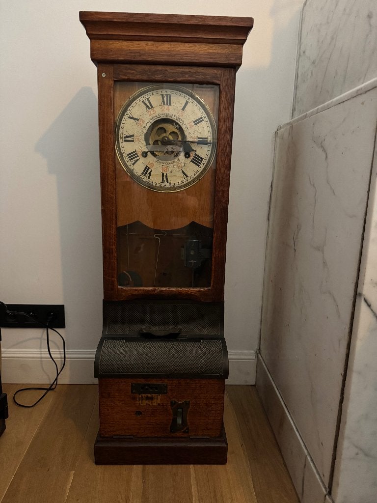 horloge ancienne, Enlèvement