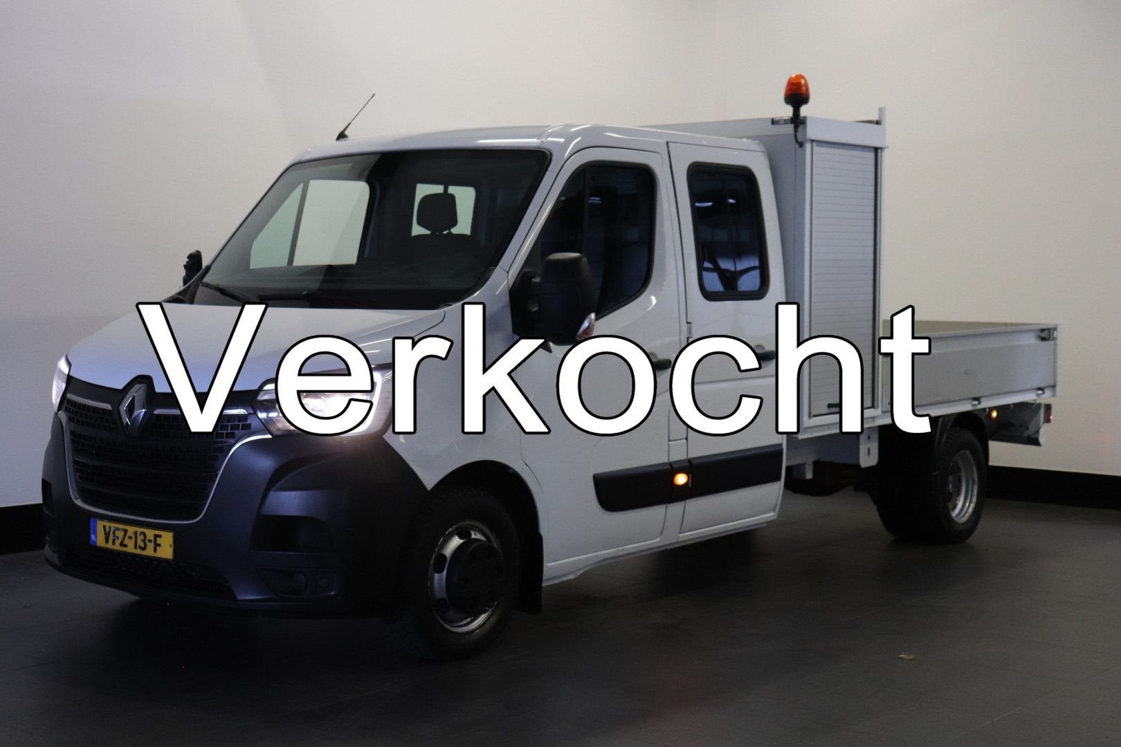 Renault Master 2.3 dCi 145PK L4 DC Dubbel Lucht EURO 6 - Dub, Auto's, Renault, Wit, Bedrijf, Onderhoudsboekje
