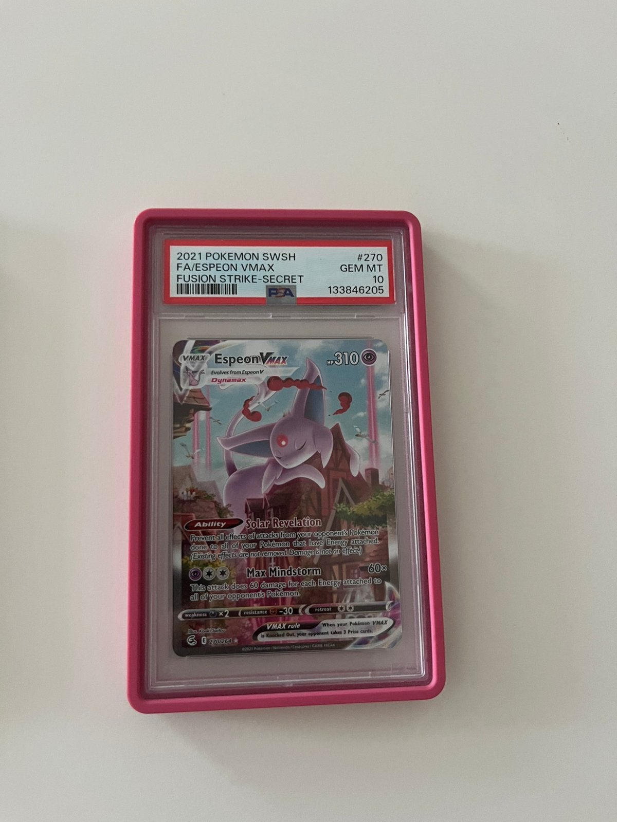 Espeon psa 10, Ophalen of Verzenden, Zo goed als nieuw