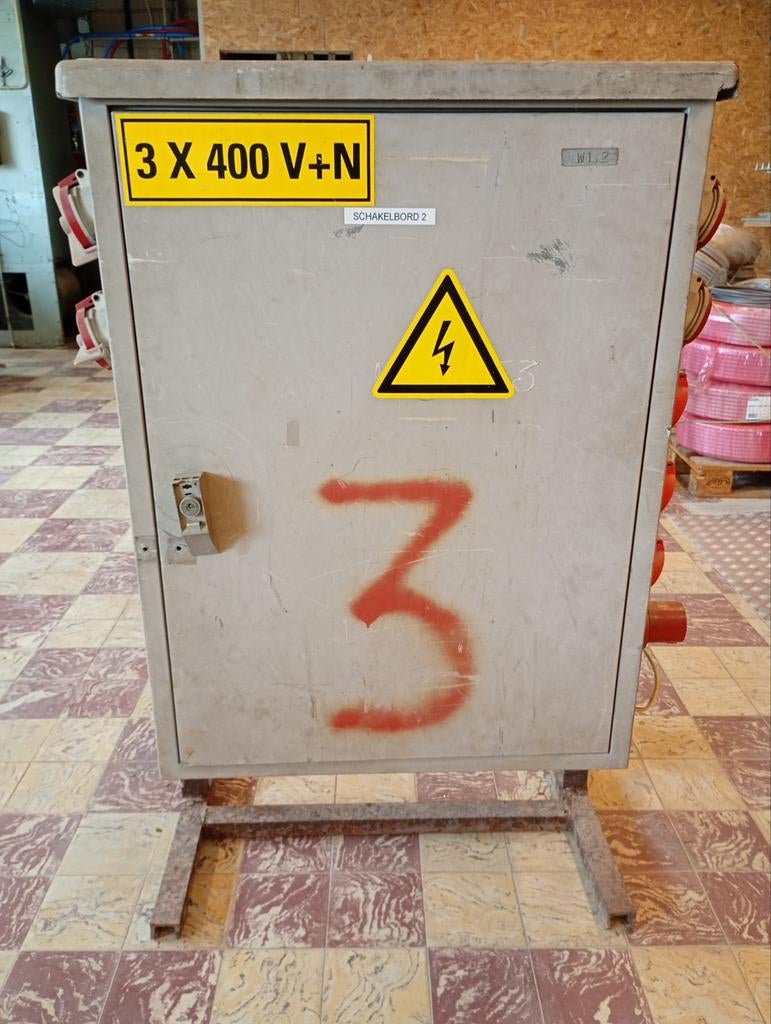 Armoire de commande professionnelle, tableau de distribution, Bricolage & Construction, Électricité & Câbles, Utilisé, Autres types