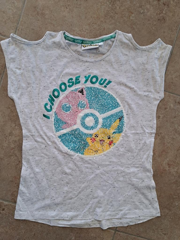 T-shirt Pokémons, maat 146-152, Kinderen en Baby's, Kinderkleding | Maat 146, Ophalen of Verzenden, Zo goed als nieuw