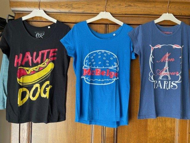T-shirt dames  - maat 36 - bundel van 5, Kleding | Dames, Atmosphere, Ophalen of Verzenden, Zo goed als nieuw, Korte mouw