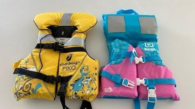 2 reddingsvesten voor kinderen, Watersport en Boten, Watersportkleding, Ophalen of Verzenden, Nieuw, Kind, Reddingsvest of Zwemvest