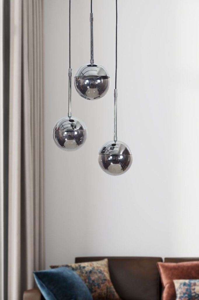 plafondlamp met hanglamp, Ophalen of Verzenden, Nieuw, Glas