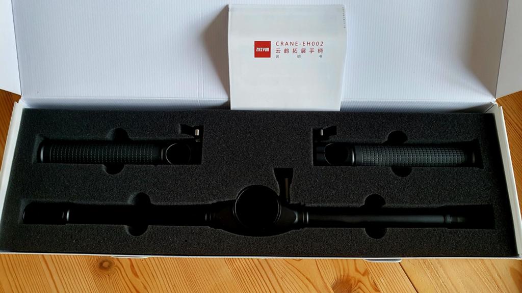 Zhiyun dual handheld grip voor crane 2, Audio, Tv en Foto, Videocamera's Digitaal, Ophalen