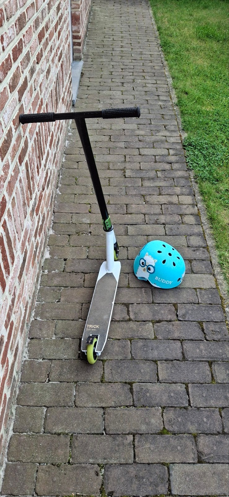 Stuntstep van move, Ophalen