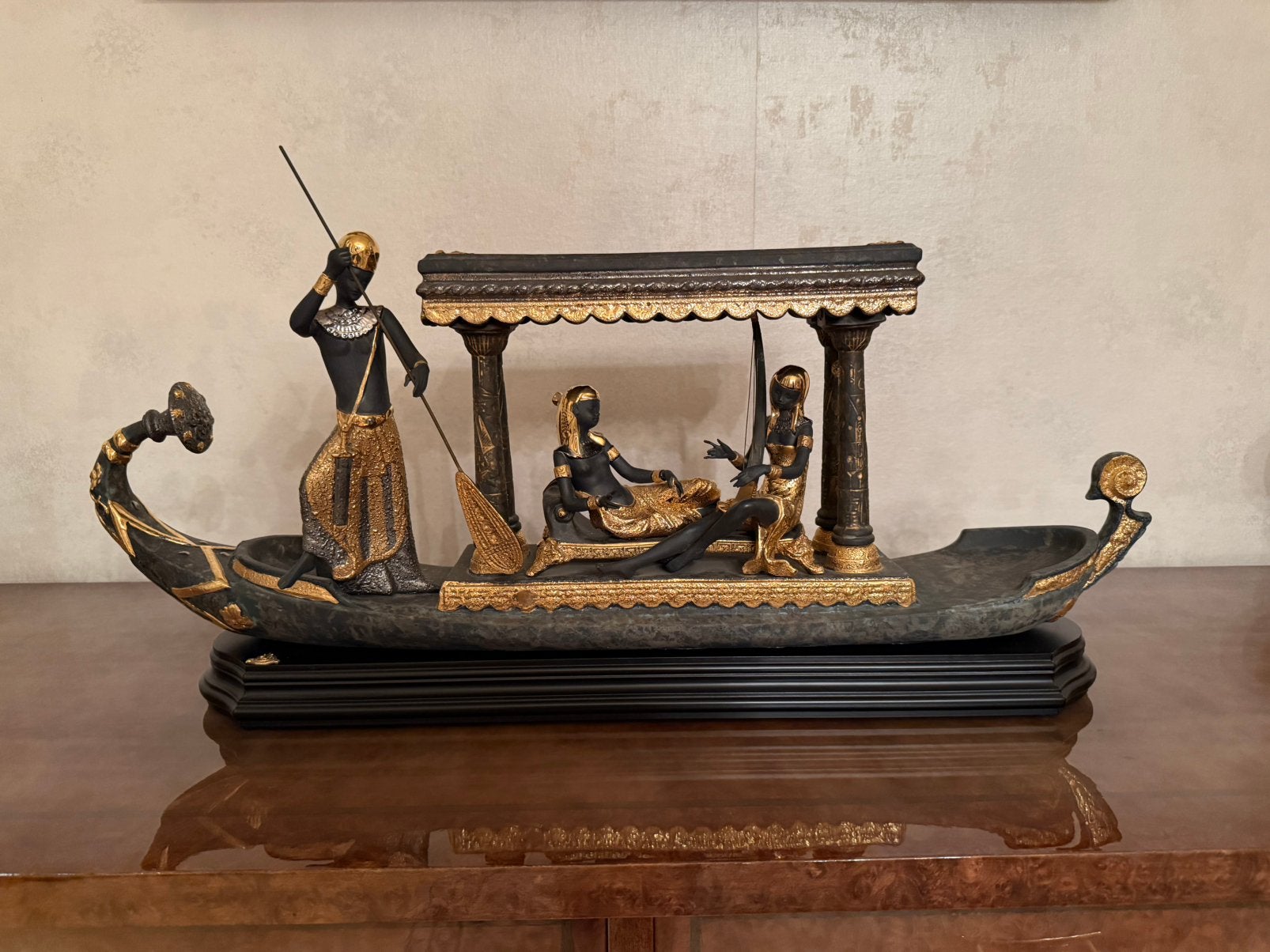 Sculpture bateau en porcelaine (Francisco De Pablo), Antiquités & Art, Enlèvement