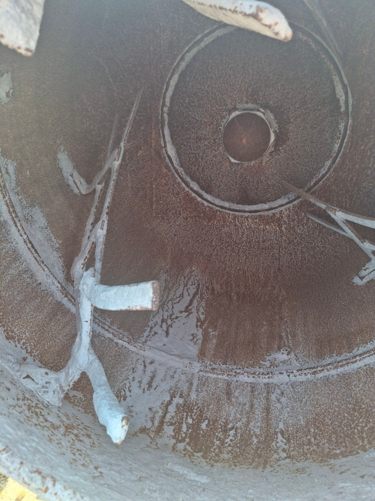 betonmolen benzine met noodstop, Ophalen, Gebruikt
