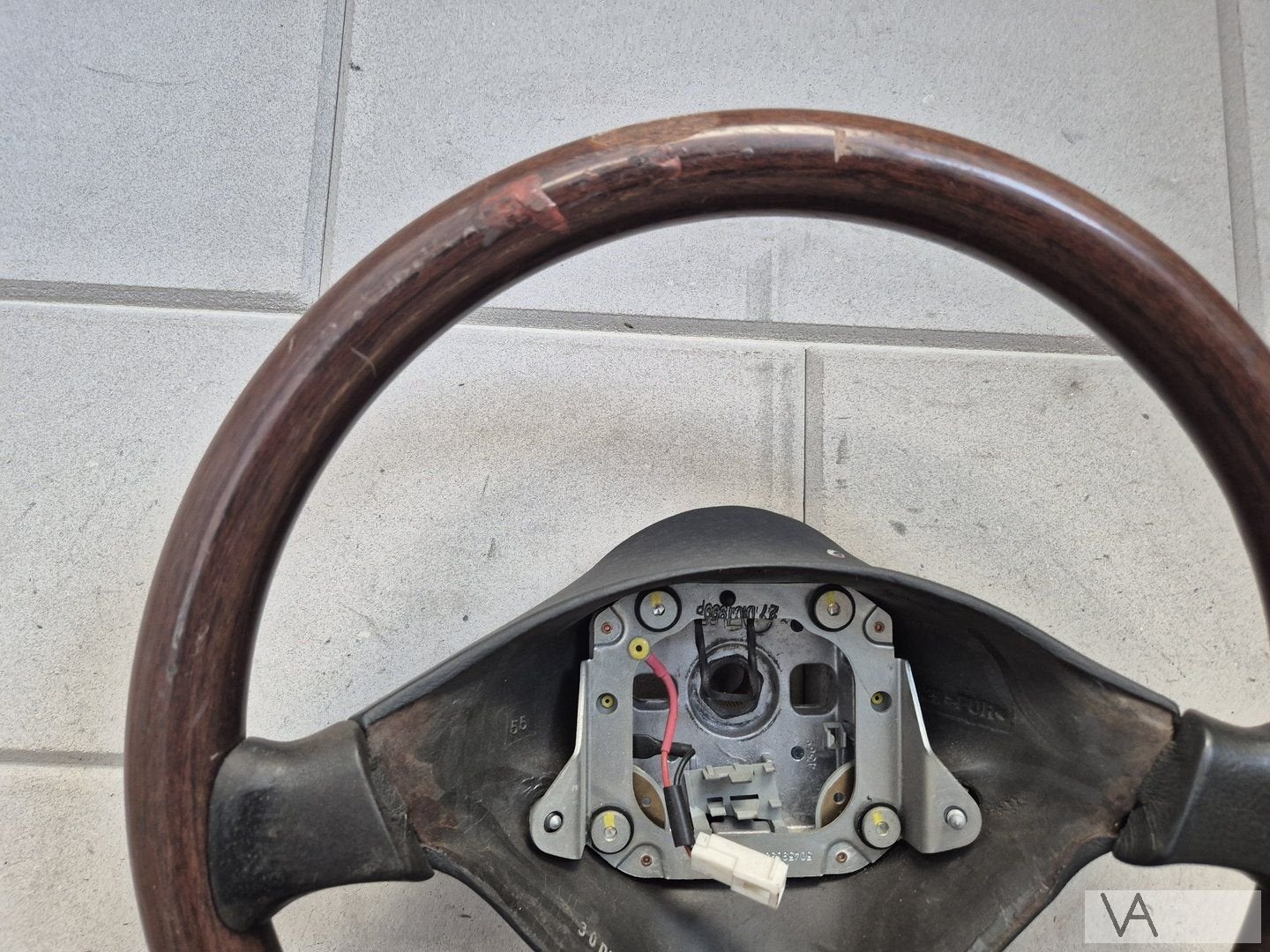 Stuur HOUT van Alfa Romeo 156 1997 - 2003 Zie foto's €30 5, Gebruikt, -, -, Ophalen of Verzenden