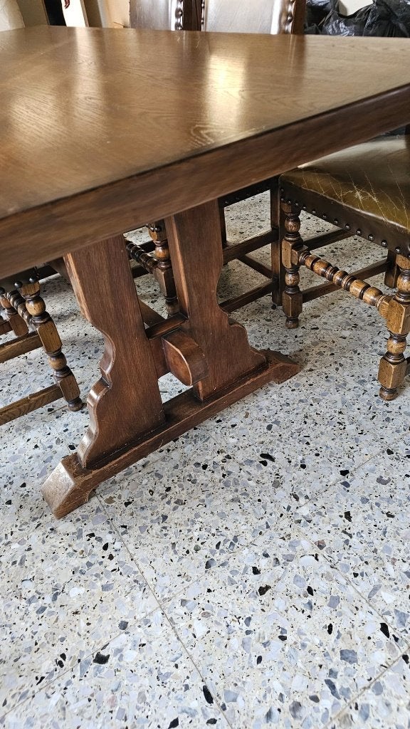 eettafel   (stoelen zijn gratis), 150 à 200 cm, Cinq personnes ou plus, Enlèvement, Utilisé