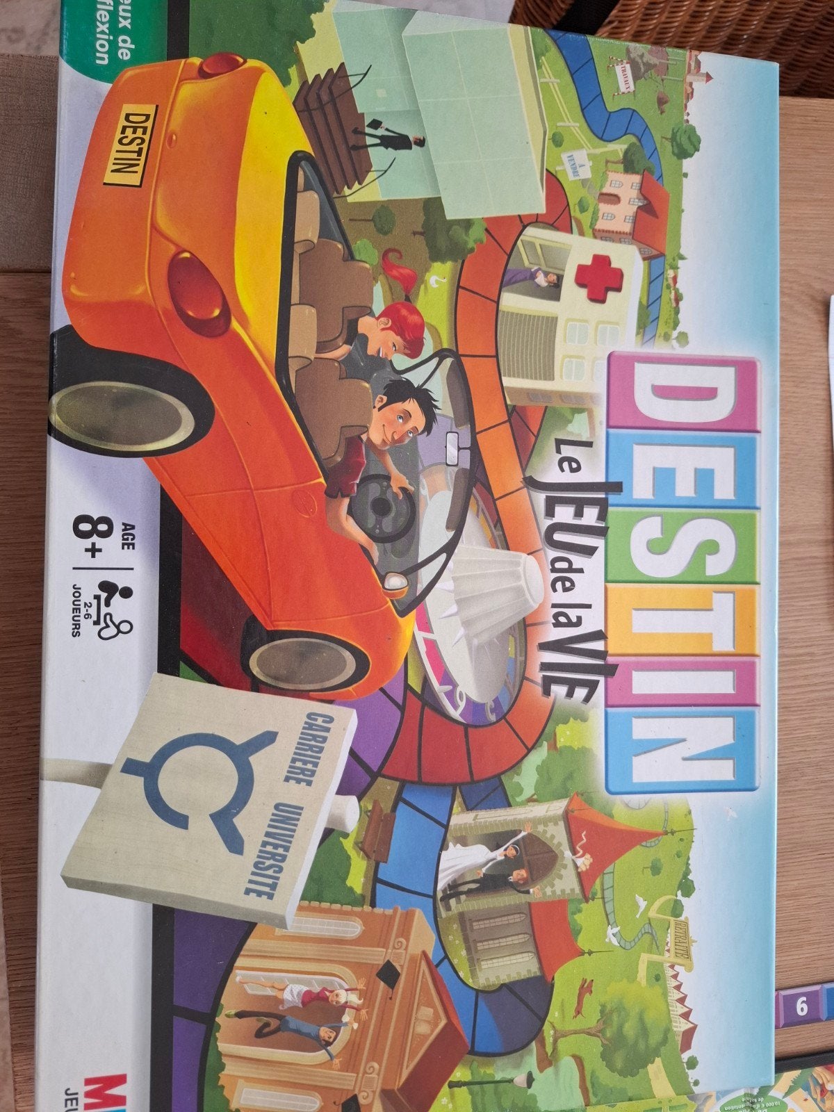 jeux de société Destin le jeu de la vie, Enlèvement ou Envoi