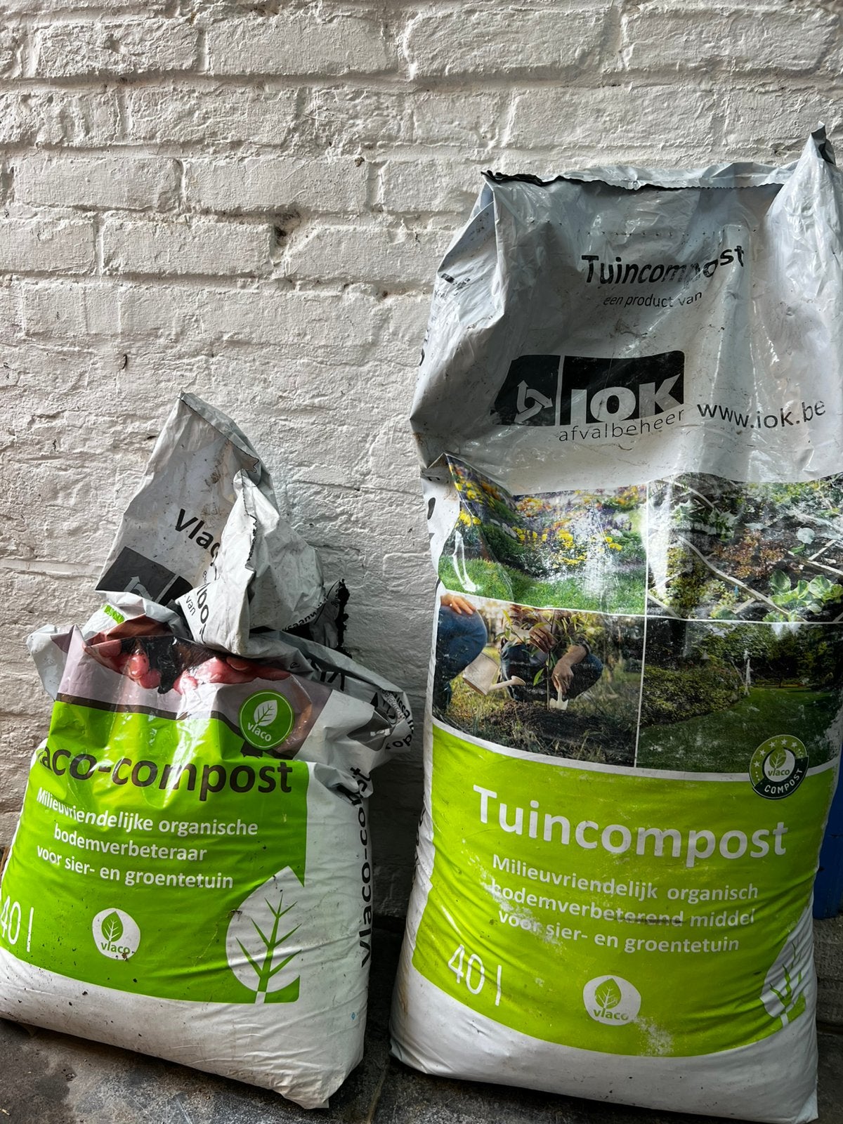 Gratis compost +-60 l, Tuin en Terras, Ophalen, Compost