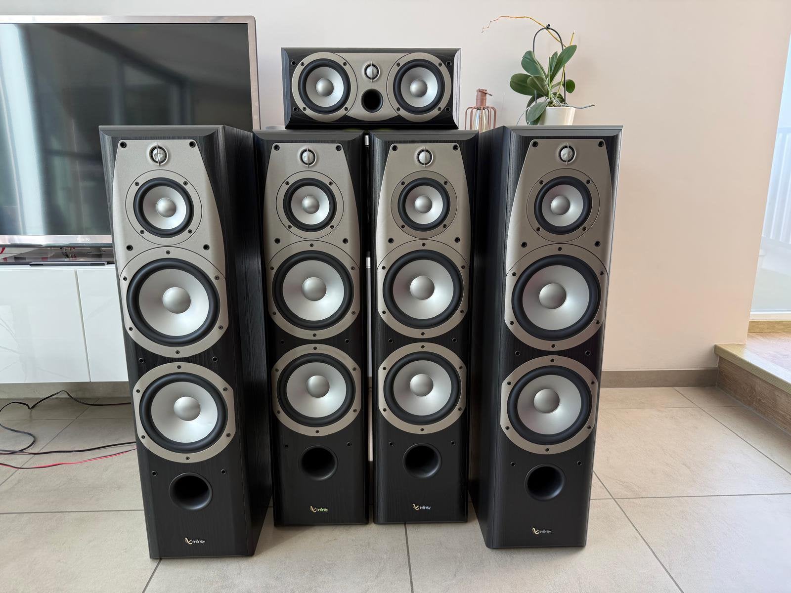 Home cinea setup. Harman kardon infinity, Enlèvement, Utilisé, Haut-parleur central, Harman Kardon